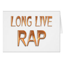 Long Live Rap Card