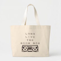 Long Live The Boom Box-Bag