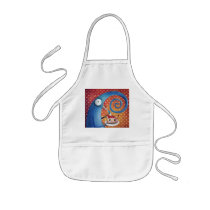 Long-Nose Creature cought in the act aprons