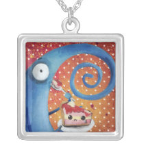 Long-Nose Creature cought in the act necklaces