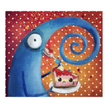 Long-Nose Creature cought in the act posters