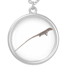 Long-Nose Leopard Lizard Custom Necklace