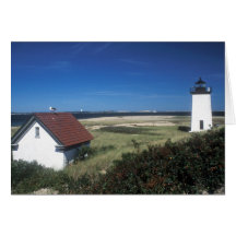 Long Point Lighthouse Provincetown Cape Cod Cards