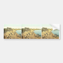 Long Sands, Tynemouth, England magnificent Photoch Bumper Stickers