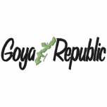 long sleeve polo with classic goya republic logo embroidered shirts
