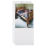 Long Sleeved Dress on Bed Custom Rack Card