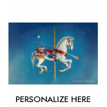 Long Sleeved Tees - Red, White & Blue Carousel t-shirts