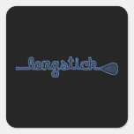 Long Stick Square Sticker