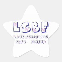 Long-suffering Best Friend Stickers