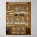 Long Sword Guard Poster Sepia posters