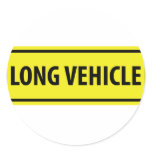 long vehicle stickers