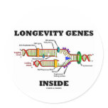 Longevity Genes Inside (DNA Replication) stickers