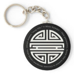 Longevity Symbol keychains