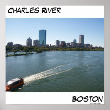 Longfellow Bridge View Print