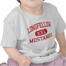 Longfellow - Mustangs - Junior - Enid Oklahoma T-shirt