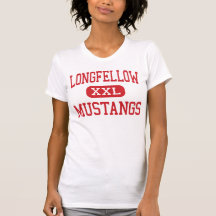 Longfellow - Mustangs - Junior - Enid Oklahoma T Shirts