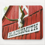 Longhorn skull and horns mousepads