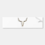 longhorn_steer_skull bumper sticker