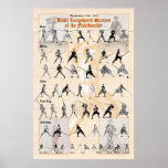 Longsword Blossfechten Poster posters