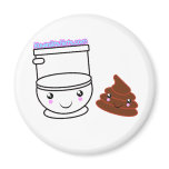 Loo & Poo Kawaii friends t-shirts & more magnets