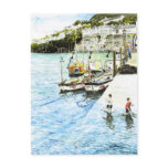 'Looe Harbour' Postcard