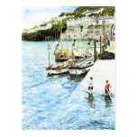 'Looe Harbour' Postcard