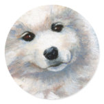 Look At That Face Puppy Sticker