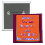 Look For The Union Label Pinback Button