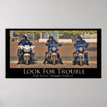 Look For Trouble Poster posters