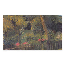 Look in the Park by Richard Gerstl Rectangular Stickers