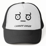 Look of Disapproval Cannot Unsee hats