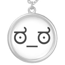 Look of Disapproval Custom Necklace