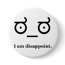Look of Disapproval Disappoint