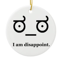 Look of Disapproval Disappoint