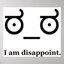 Look of Disapproval Disappoint