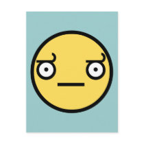 Look of Disapproval Postcard