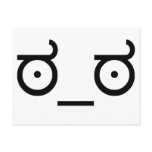 Look of Disapproval postcards