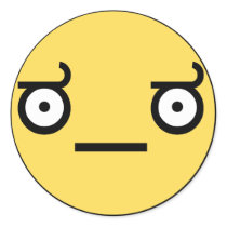 Look of Disapproval Sticker