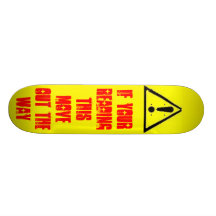 look out skate board decks