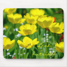 Look outside! mouse pad