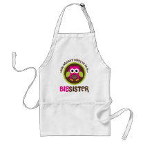 Look Whoos Going to be a Big Sister Owl Aprons