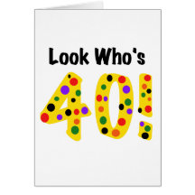 Look  Who's 40 Cards
