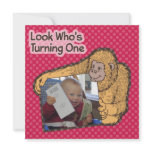 Look Who's Turning One Birthday Party Invitation