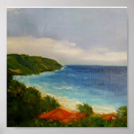 Looking at the sea poster