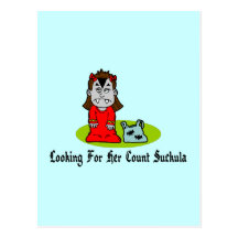 Looking For Count Suckula Post Card