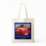 Looking for Easter Eggs Candy! tote bag Pink Roses