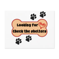 Looking for love? post card