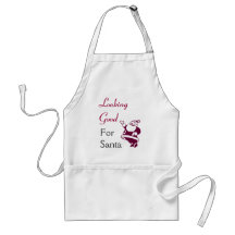Looking good for Santa Apron