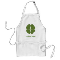 Looking good, Green shamrock aprons