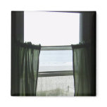Looking Out The Window Beachhouse magnets